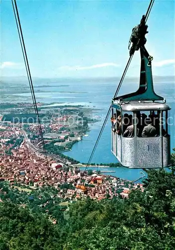 Seilbahn Pfaenderbahn Bregenz Bodensee  Kat. Bahnen