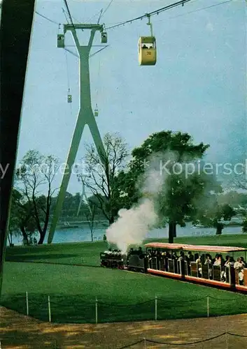 Bundesgartenschau Koeln Seilbahn Kleinbahn  Kat. Expositions