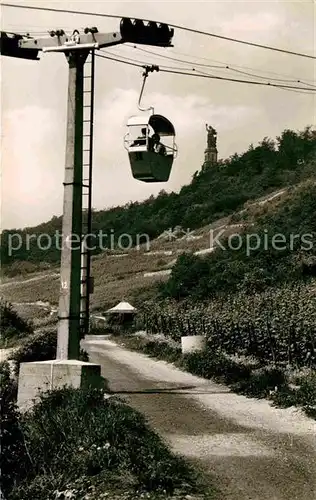 Seilbahn Nationaldenkmal Niederwald Ruedesheim  Kat. Bahnen