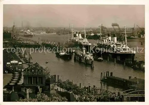 Dampfer Oceanliner Hamburg Hafen  Kat. Schiffe