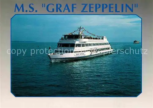 Motorschiffe M.S. Graf Zeppelin  Kat. Schiffe