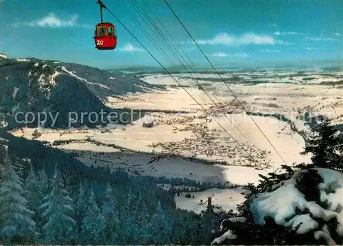 Seilbahn Breitenberg Pfronten Kat. Bahnen