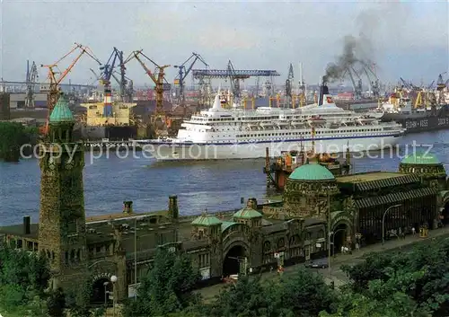 Schiffe MS Royal Viking Star Hamburg St. Pauli Landungsbruecken  Kat. Schiffe