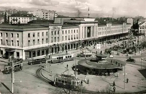 Strassenbahn Geneve Gare de Cornavin  Kat. Strassenbahn