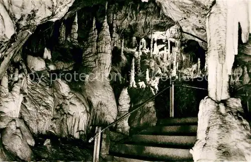 Hoehlen Caves Grottes Ruebeland Harz Baumannshoehle Saeulenhalle  Kat. Berge