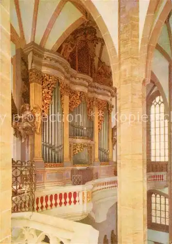 Kirchenorgel Dom Freiberg Silbermannorgel Kat. Musik