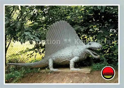 Dinosaurier Dimetrodon Saurierpark Kleinwelka  Kat. Tiere