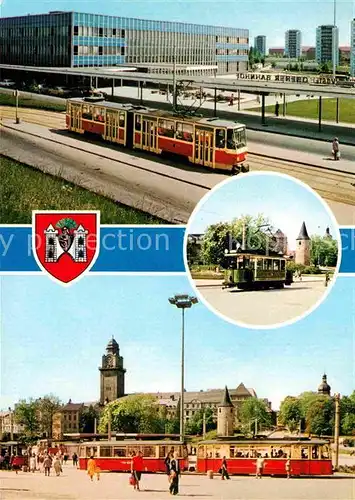 Strassenbahn Plauen Oberer Bahnhof Otto Grotewohl Platz Kat. Strassenbahn