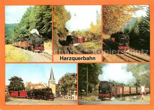 Lokomotive Harzquerbahn  Kat. Eisenbahn