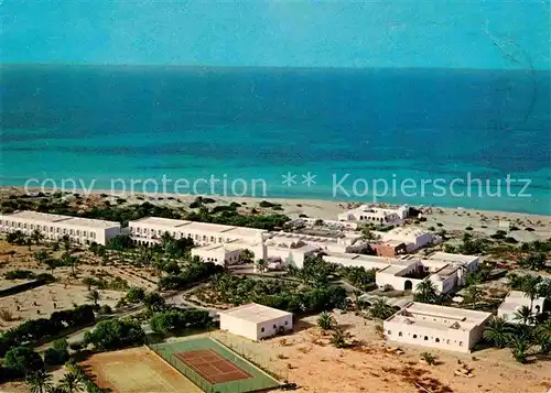 Jerba Fliegeraufnahme Hotel les Sirenes mit Strand