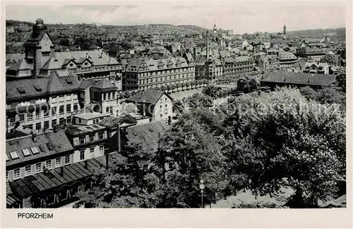 Pforzheim Panorama  Kat. Pforzheim