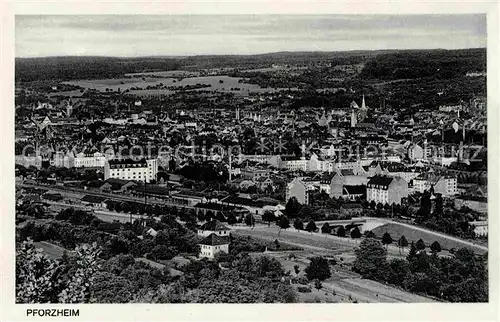 Pforzheim Panorama Kat. Pforzheim