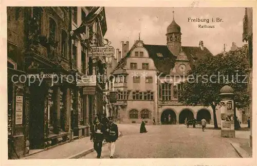 Freiburg Breisgau Rathaus Kat. Freiburg im Breisgau