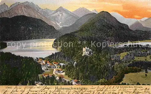 Hohenschwangau Schloss Hohenschwangau Kat. Schwangau