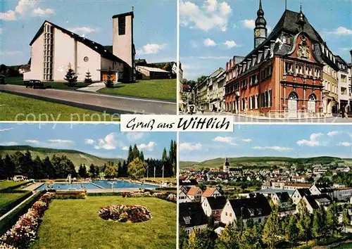 Wittlich Freibad Sankt Bernhard Kat. Wittlich