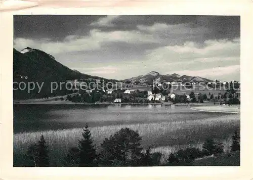 Weissensee Fuessen Panorama Kat. Fuessen