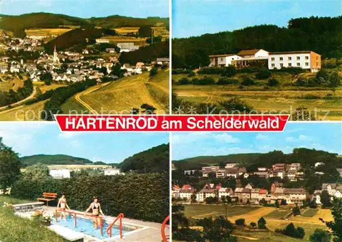 Hartenrod Odenwald Teilansicht Wassertretstelle Kat. Wald Michelbach