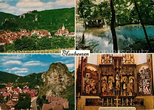 Blaubeuren Blautopf Kloetzle Blei Klosterkirche Kat. Blaubeuren