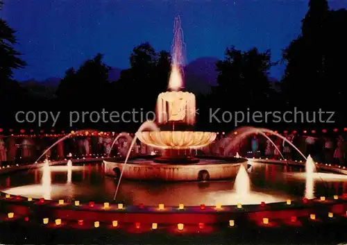 Bad Reichenhall Salebrunnen Kurpark Kat. Bad Reichenhall