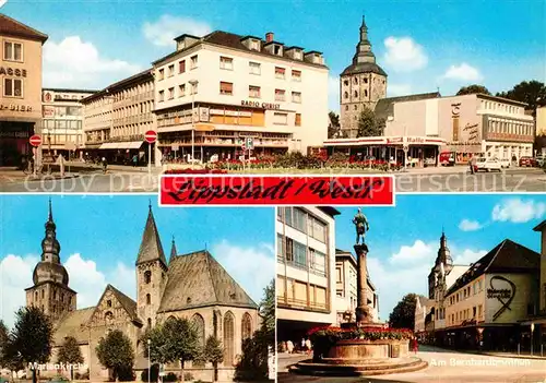 Lippstadt Kirche Brunnen  Kat. Lippstadt