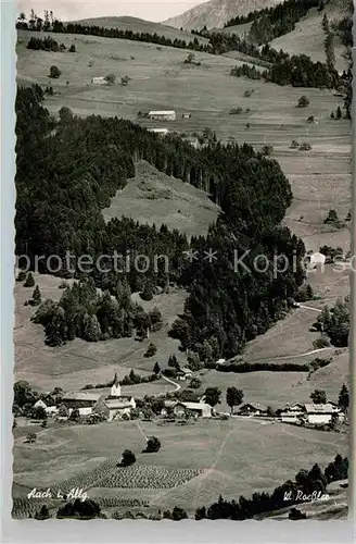 Aach Oberstaufen Fliegeraufnahme Kat. Oberstaufen