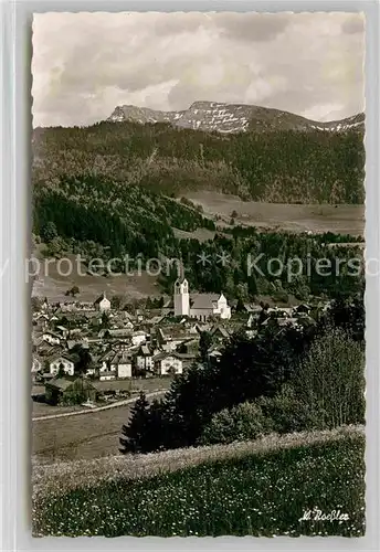 Oberstaufen Panorama Kat. Oberstaufen