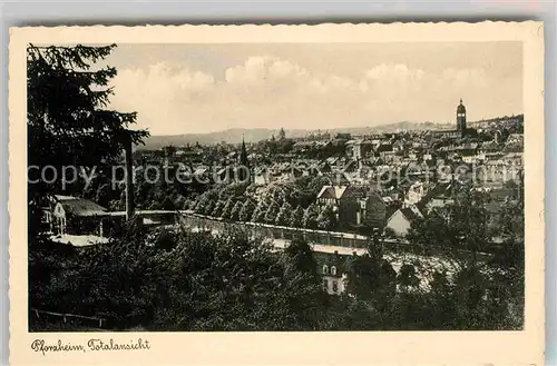 Pforzheim Panorama Kat. Pforzheim