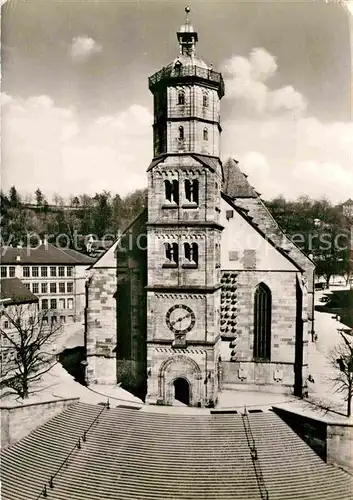 Schwaebisch Hall Sankt Michael Freitreppe Kat. Schwaebisch Hall