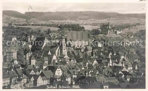 Schwaebisch Hall Solbad Kirche Burg Kat. Schwaebisch Hall