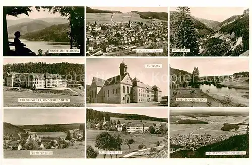 Friedenweiler Kinderheilstaette Schloss Bad Titisee Feldberg Neustadt Hoellental Kat. Friedenweiler