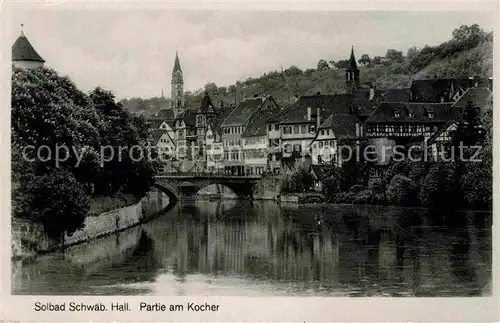 Schwaebisch Hall Solbad Kocher Kat. Schwaebisch Hall