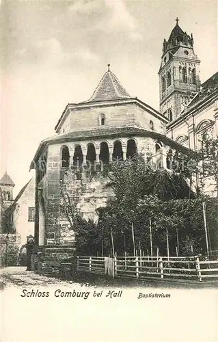 Schwaebisch Hall Comburg Baptisterium Kat. Schwaebisch Hall