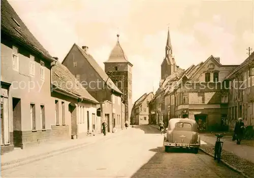 Graefenhainichen August Bebel Strasse Kat. Graefenhainichen