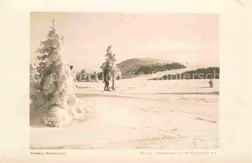 Feldberg Schwarzwald Winterpanorama Herzogenhorn von der Grafenmatte aus No 701 Kat. Feldberg (Schwarzwald)