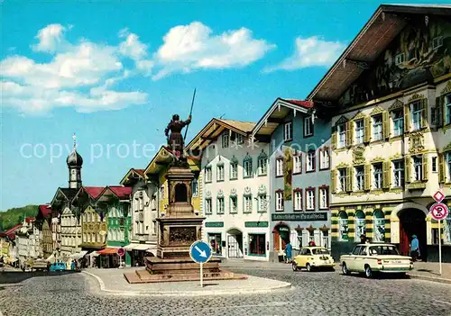 Bad Toelz Marktstrasse Winzerer Denkmal Kat. Bad Toelz