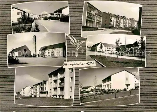 Burgkirchen Wald Kirche Platz Siedlung Kat. Tuessling