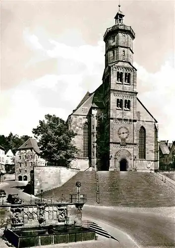 Schwaebisch Hall Michaeliskirche Kat. Schwaebisch Hall