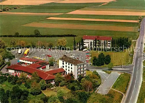 Lohfelden Fliegeraufnahme Hotel Autobahn Rasthaus Kassel Kat. Lohfelden