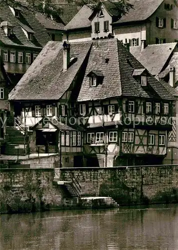 Schwaebisch Hall Kocher Fachwerkhaus Kat. Schwaebisch Hall