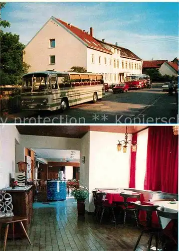 Kehl Rhein Gasthaus Zum Hirsch Kat. Kehl