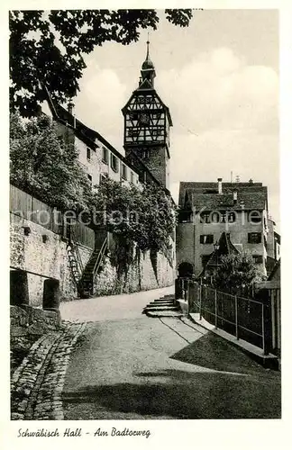 Schwaebisch Hall Badtorweg Kat. Schwaebisch Hall