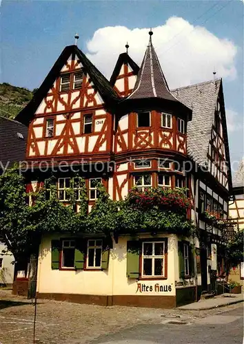 Bacharach Rhein Altes Haus Kat. Bacharach