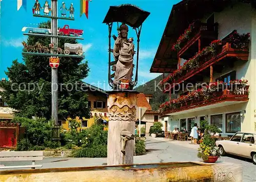 Ruhpolding Am Dorfbrunnen Kat. Ruhpolding