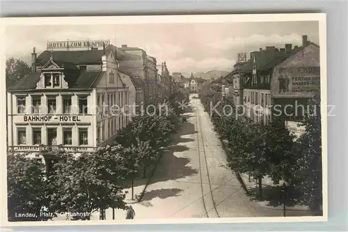 Landau Pfalz Ostbahnstrasse Kat. Landau in der Pfalz