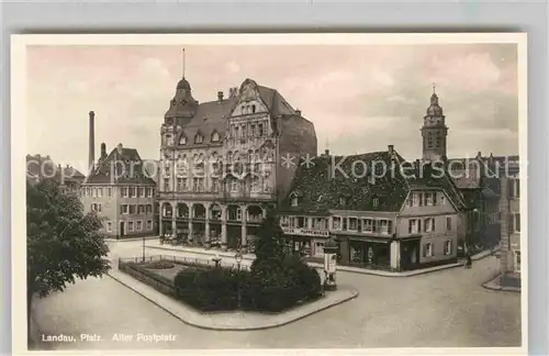 Landau Pfalz Alter Postplatz  Kat. Landau in der Pfalz