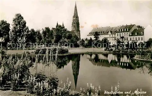 Freiburg Breisgau Stadtgarten Muenster Kat. Freiburg im Breisgau