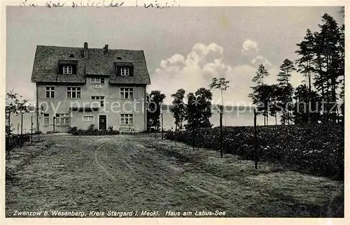 Zwenzow bei Wesenberg Haus am Labussee Kat. Userin