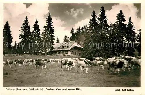 Feldberg Schwarzwald Gasthaus Menzenschwander Huette Kat. Feldberg (Schwarzwald)