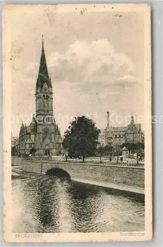 Pforzheim Stadtkirche Kat. Pforzheim