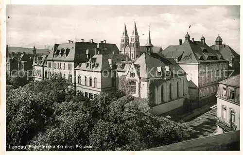 Landau Pfalz Institut Englische Fraeulein Kat. Landau in der Pfalz